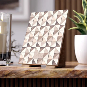 Ceramic Photo Tiles Revive Walls with Geometrical Art - Dipaliz - Wall