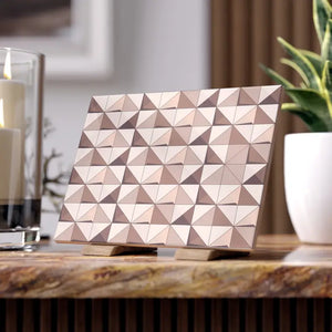 Ceramic Photo Tiles Revive Walls with Geometrical Art - Dipaliz - Wall