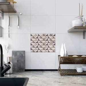 Ceramic Photo Tiles Revive Walls with Geometrical Art - Dipaliz - Wall