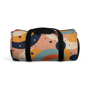 Lightweight Geometrical Duffel Bag for Stylish Journeys - Dipaliz - Small - Bags