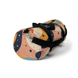 Lightweight Geometrical Duffel Bag for Stylish Journeys - Dipaliz - Small - Bags