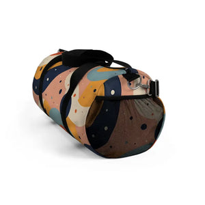 Lightweight Geometrical Duffel Bag for Stylish Journeys - Dipaliz - Small - Bags