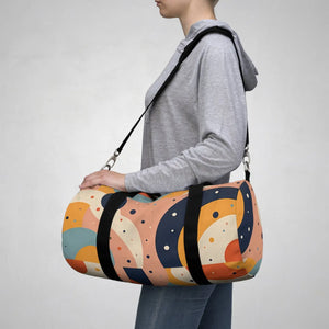 Lightweight Geometrical Duffel - Stylish Journeys - Dipaliz - Bags