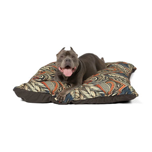 Luxury Cotton Pet Bed - Geometric Feather Design - Dipaliz - Beds