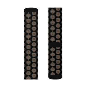 Bold Geometrical Pattern Sublimation Socks - Dipaliz