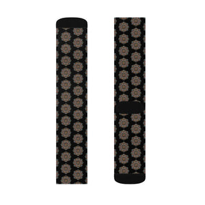 Bold Geometrical Pattern Sublimation Socks - Dipaliz