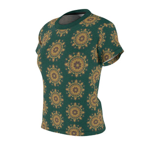 Sustainable Geometrical Glow T-shirt - Green Tee Comfort - Dipaliz - T-shirts