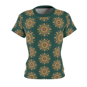 Sustainable Geometrical Glow T-shirt - Green Tee Comfort - Dipaliz - T-shirts