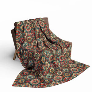 Vibrant Geometric Arctic Fleece Blankets - Dipaliz