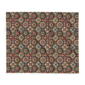 Vibrant Geometric Arctic Fleece Blankets - Dipaliz
