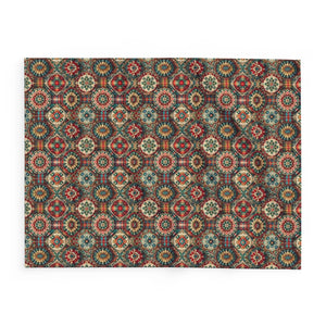Vibrant Geometric Arctic Fleece Blankets - Dipaliz