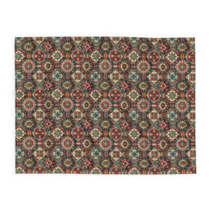 Vibrant Geometric Arctic Fleece Blankets - Dipaliz