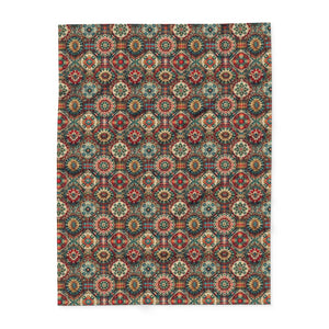 Vibrant Geometric Arctic Fleece Blankets - Dipaliz