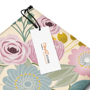 Floral Pastel Colors Crossbody Bag - Faux Leather - Dipaliz - Cross Body Bags