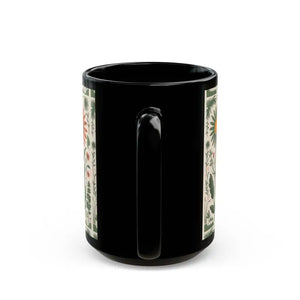 Butterflies Black Ceramic Mug - Enchanting Daily Magic - Dipaliz - Mugs
