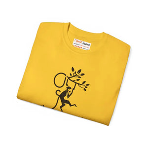 T-shirt - just Hanging Around Monkey Ultra Soft Comfort Tee - Dipaliz
