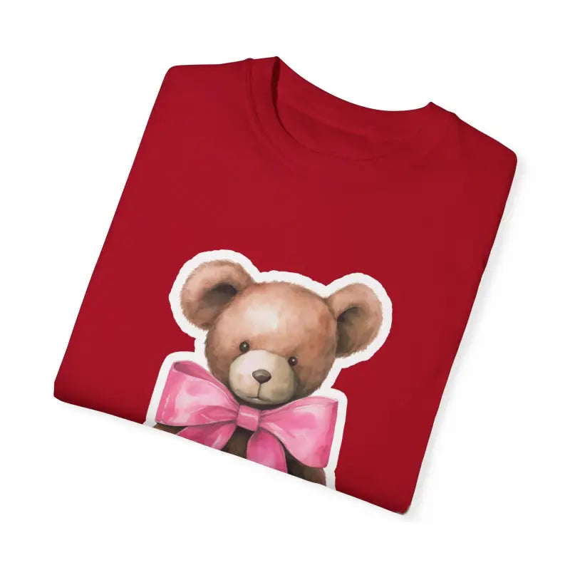 Fall in Love with Comfy & Trendy Teddy Bear Tee! - T-shirt