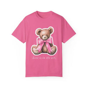 Love is in the Air Teddy Bear Valentine’s Day Tee - Dipaliz - T-shirts