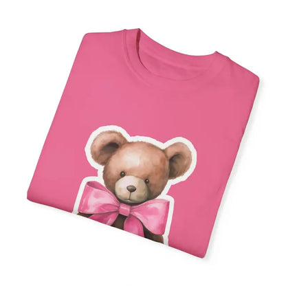 Fall in Love with Comfy & Trendy Teddy Bear Tee! - T-shirt