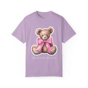 Love is in the Air Teddy Bear Valentine’s Day Tee - Dipaliz - T-shirts