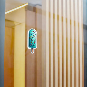 Paper Products - Blue Popsicles Vinyl Decal Sticker - Fun Room Decor - Dipaliz