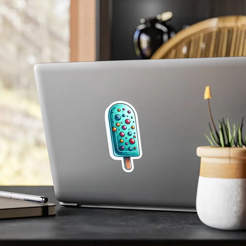 Blue Popsicle Vinyl Decals: Elevate your Style Now! - Paper Products