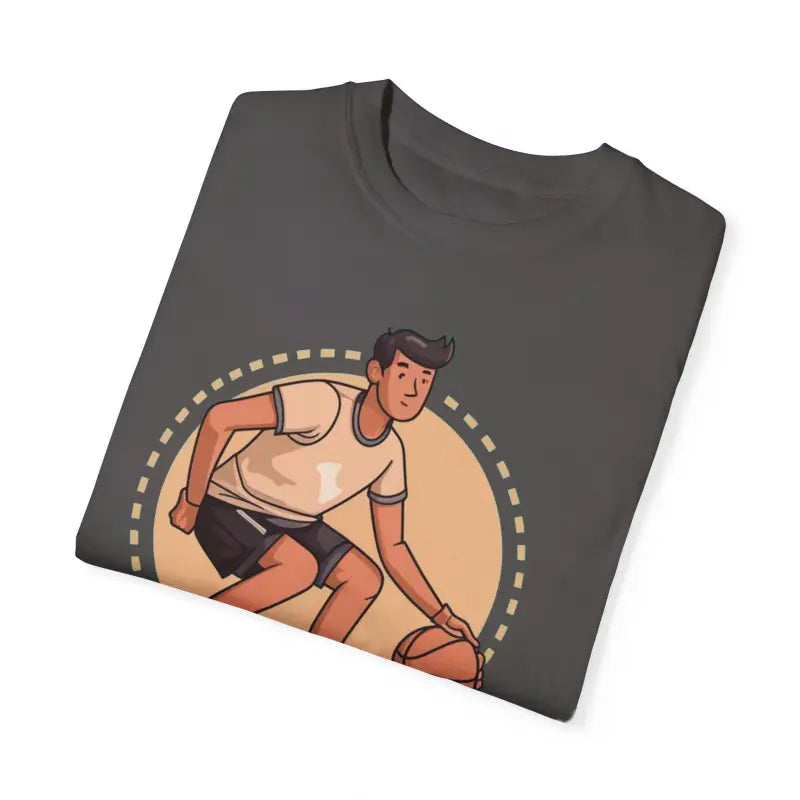 Get Cozy in Style with our Basketball Player Cotton Tee - T-shirt