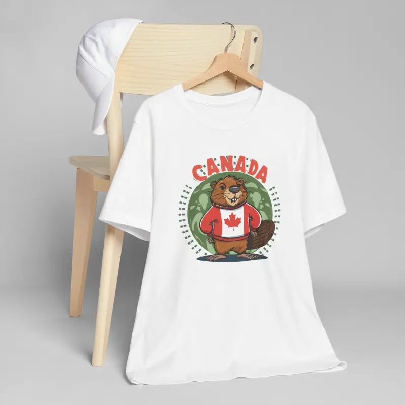 Celebrate in Style with the Cozy Canada Day Beaver Tee - T-shirt