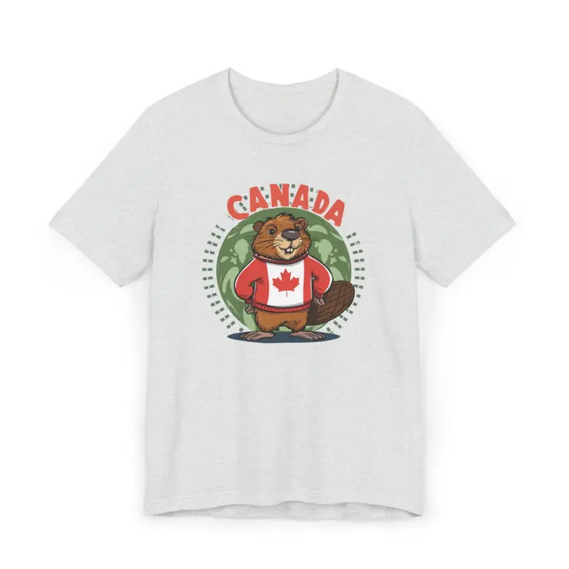 Celebrate Canada Day in Style with our Cozy Beaver Tee! - T-shirt