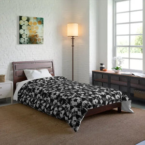 Geometrical Pattern Polyester Comforter - Chic Modern Bedding - Dipaliz - Quilts & Comforters