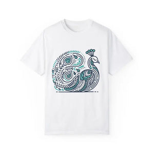 Peacock Tee - Bold Cotton Women’s Fashion Statement - Dipaliz - T-shirts