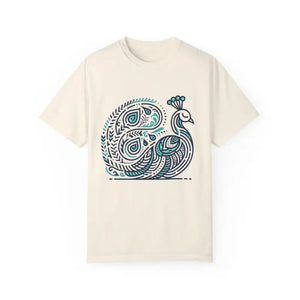 Peacock Tee - Bold Cotton Women’s Fashion Statement - Dipaliz - T-shirts