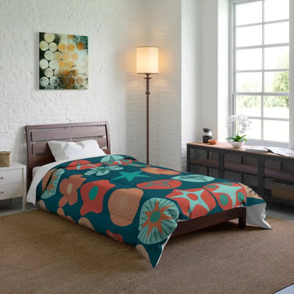 Get Cozy with the Dipaliz Vibrant Geometrical Pattern Comforter - 68’’ × 88’’ Home Decor