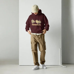 Do More Adventure Unisex Hoodie Bold Explorer Style Dipaliz - Maroon / s - Sweatshirts