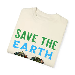 Save the Earth Tee Cotton Women’s Fashion Statement - Dipaliz - T-shirts
