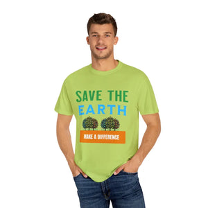 Save the Earth Tee Cotton Women’s Fashion Statement - Dipaliz - T-shirts