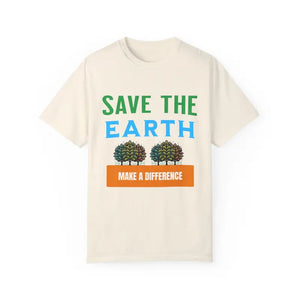 Save the Earth Tee Cotton Women’s Fashion Statement - Dipaliz - T-shirts
