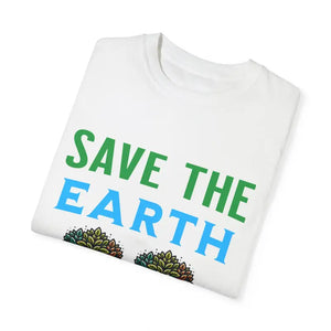 Save the Earth Tee Cotton Women’s Fashion Statement - Dipaliz - T-shirts