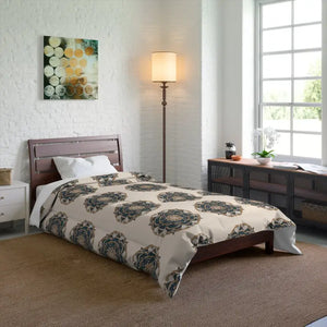 Mandal Pattern Polyester Comforter Bold Cozy Style Dipaliz - 68’’ × 88’’ - Quilts & Comforters