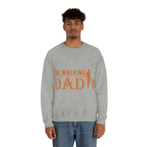 The Walking Dad Crewneck Sweatshirt - Epic Fathers Day Gift - Dipaliz - Sweatshirts