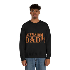 The Walking Dad Crewneck Sweatshirt - Epic Fathers Day Gift - Dipaliz - Sweatshirts
