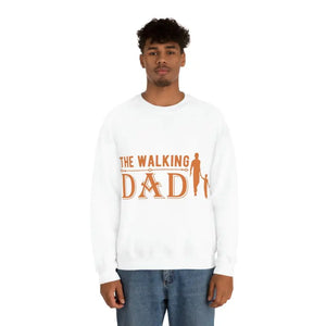 The Walking Dad Crewneck Sweatshirt - Epic Fathers Day Gift - Dipaliz - Sweatshirts