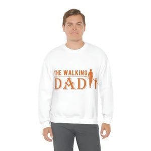 The Walking Dad Crewneck Sweatshirt - Epic Fathers Day Gift - Dipaliz - Sweatshirts