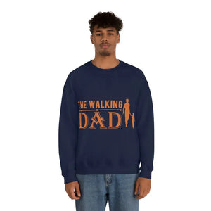 The Walking Dad Crewneck Sweatshirt - Epic Fathers Day Gift - Dipaliz - Sweatshirts