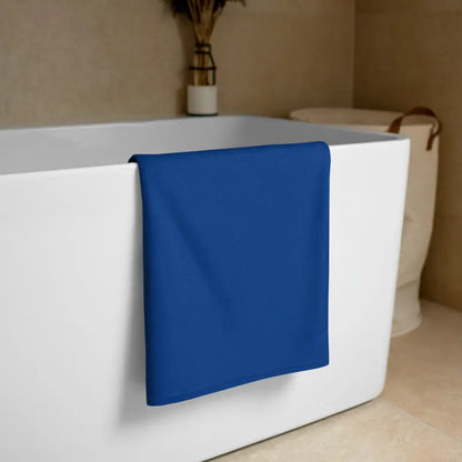 Upgrade your Bathroom with the Ultimate Striped Blue Towel - Towels