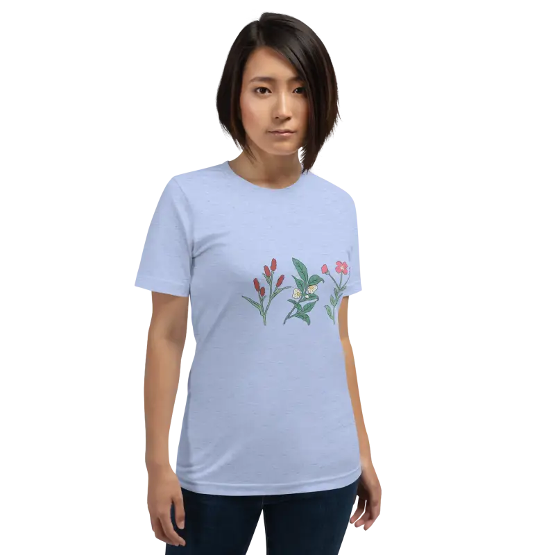 Captivate in the Dipaliz Wild Flowers Unisex Tee - T-shirt