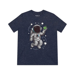 Astronaut Tee - Green Apple Triblend Comfort - Dipaliz - T-shirts