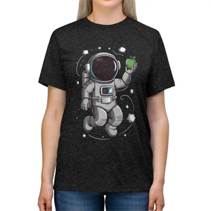 Astronaut Tee - Green Apple Triblend Comfort - Dipaliz - Black Heather / s - T-shirts