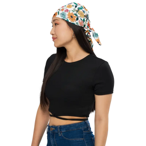 Print Bandana - Eco Friendly Floral Style - Dipaliz - Bandanas
