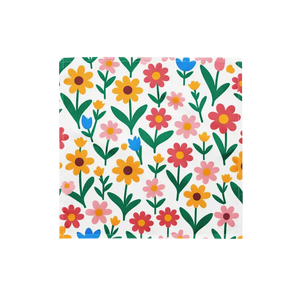 Vibrant Floral Bandana - Eco Friendly Bold Style - Dipaliz - s - Bandanas & Headties